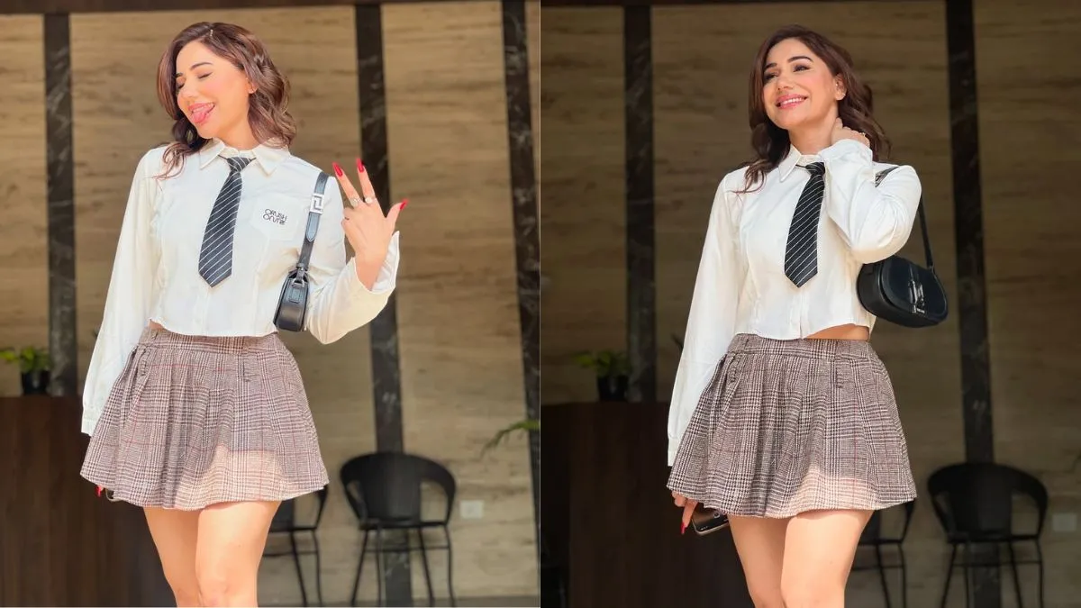 kangana-sharma-hot-dance-moves-on-lucky-lips-in-mini-skirt-leave-fans-speechless-watch-viral-video