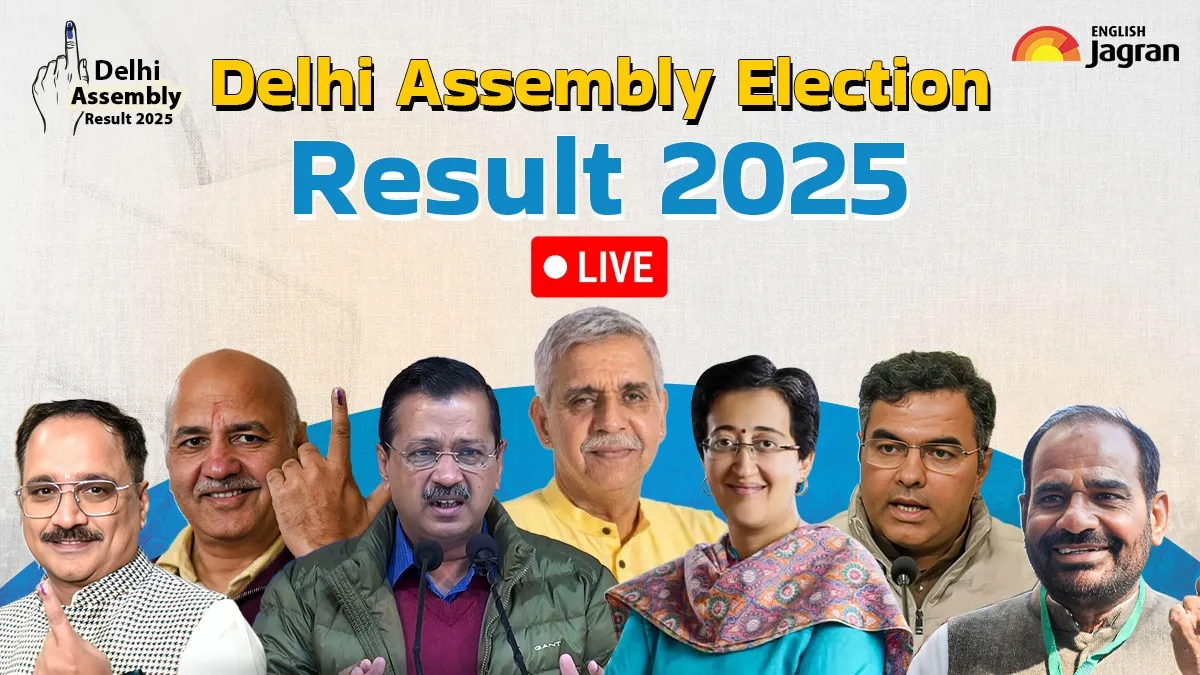Delhi Assembly Election Result 2025 LIVE Updates ECI Begins Counting