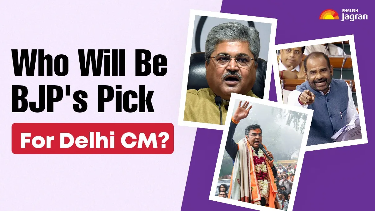 BJP Delhi CM Candidate 2025 Election Who Will Be BJP's Pick For Delhi