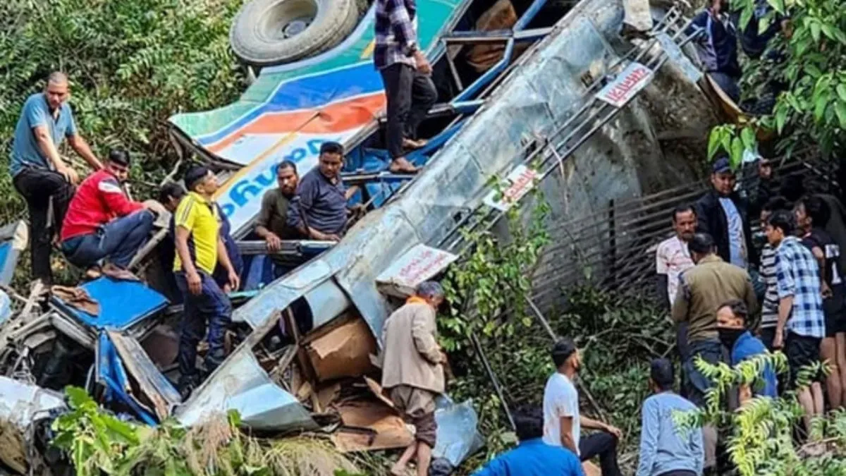Nepal: 40 pilgrims on way to Maha Kumbh injured in bus accident