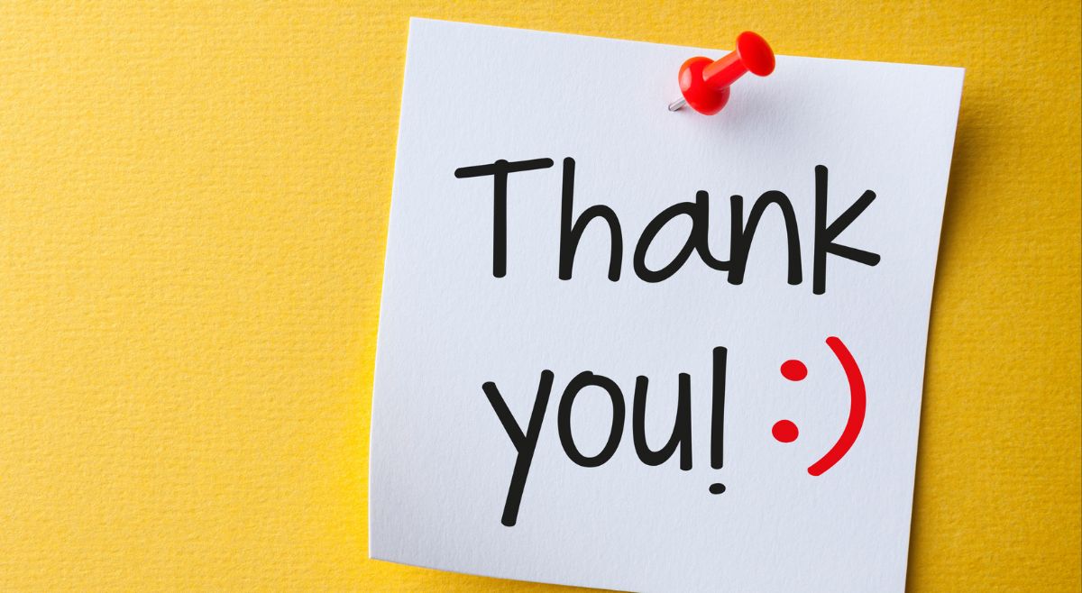 Different Ways To Say Thank You In English