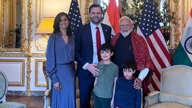 india-prime-minister-narendra-modi-holds-bilateral-talks-with-jd-vance-and-his-indian-origin-wife-usha-in-paris-ahead-of-his-us-visit-updates
