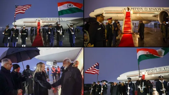 pm-modi-lands-in-washington-for-twoday-trip-trade-and-tariff-issues-to-dominate-talks-with-us-president-trump