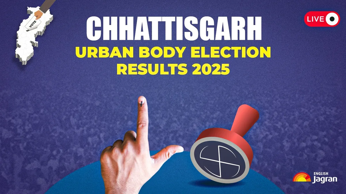 Chhattisgarh Municipal Election Results 2025 LIVE: BJP Wins All 10 Mayor Posts, 35 Municipal Councils And 81 Nagar Panchayats