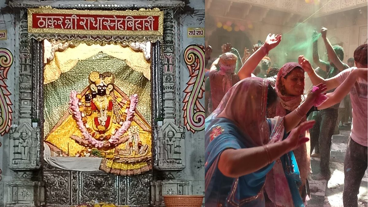 banke-bihari-temple-holi