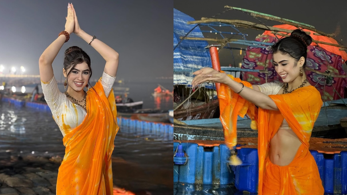 Riva Arora Gets Slammed For Her Attire During Mahakumbh 2025 Visit