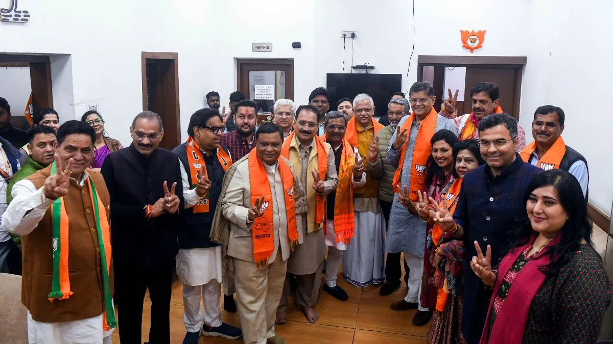 delhi-cm-swearingin-ceremony-to-be-held-on-february-20-at-ramlila-maidan-no-name-decided-yet