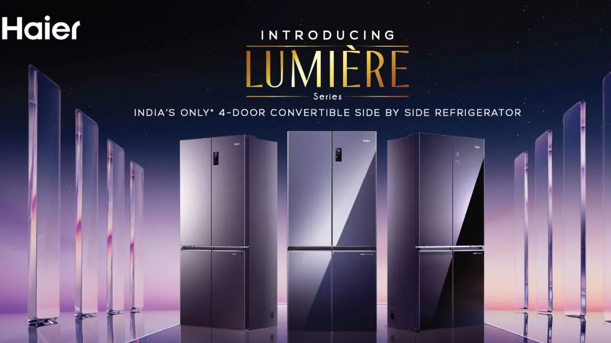 haiers-lumiere-series-indias-first-4door-convertible-sidebyside-refrigerator-with-modern-design-ai-features-and-more-check-it-out