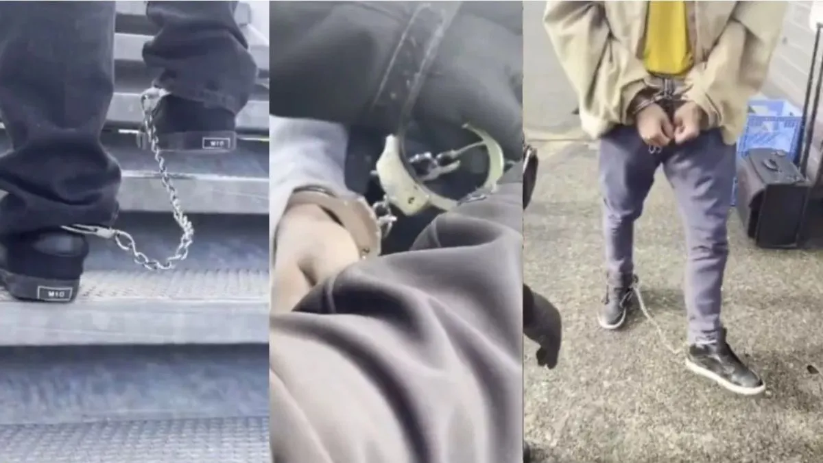 white-house-shares-video-of-handcuffed-and-shackled-illegal-alien-amid-donald-trumps-immigration-crackdown-watch