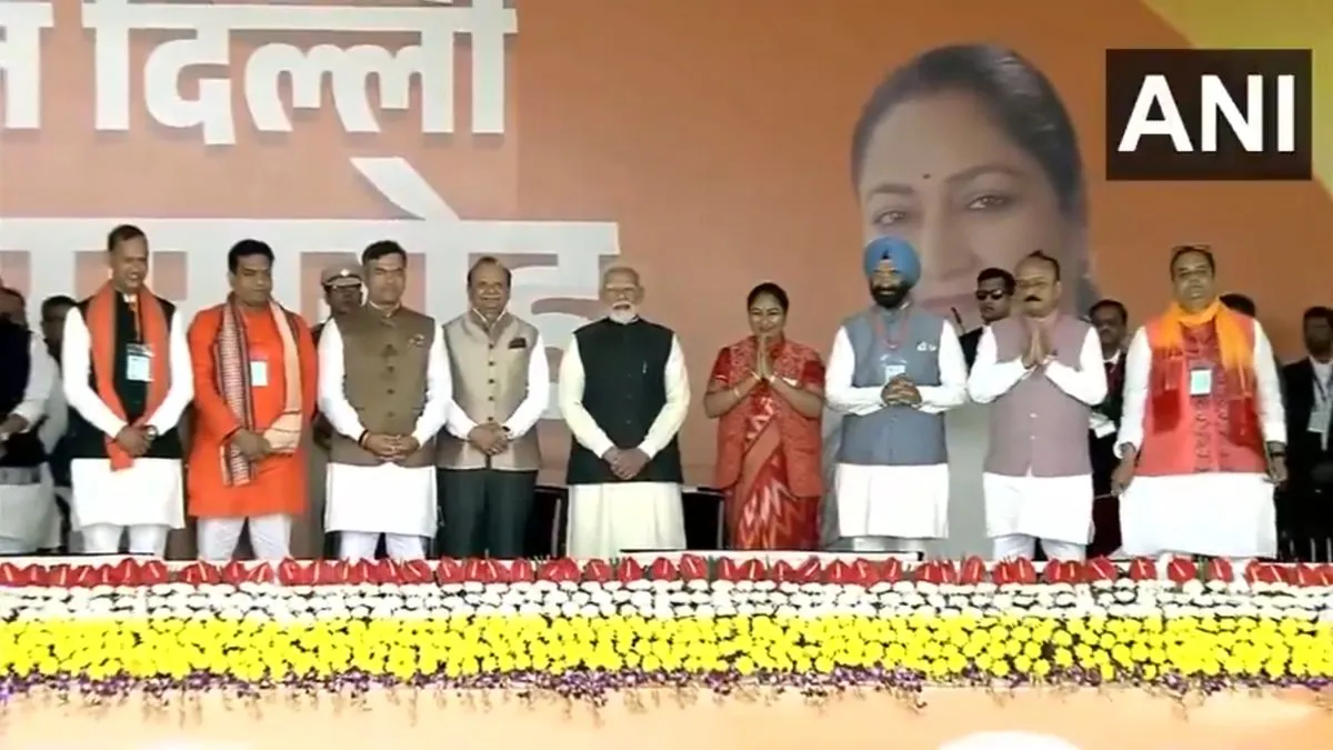 Delhi CM Oath Ceremony LIVE: Meeting Of NDA CMs Begins After Rekha Gupta Takes Oath As Delhi Chief Minister 
