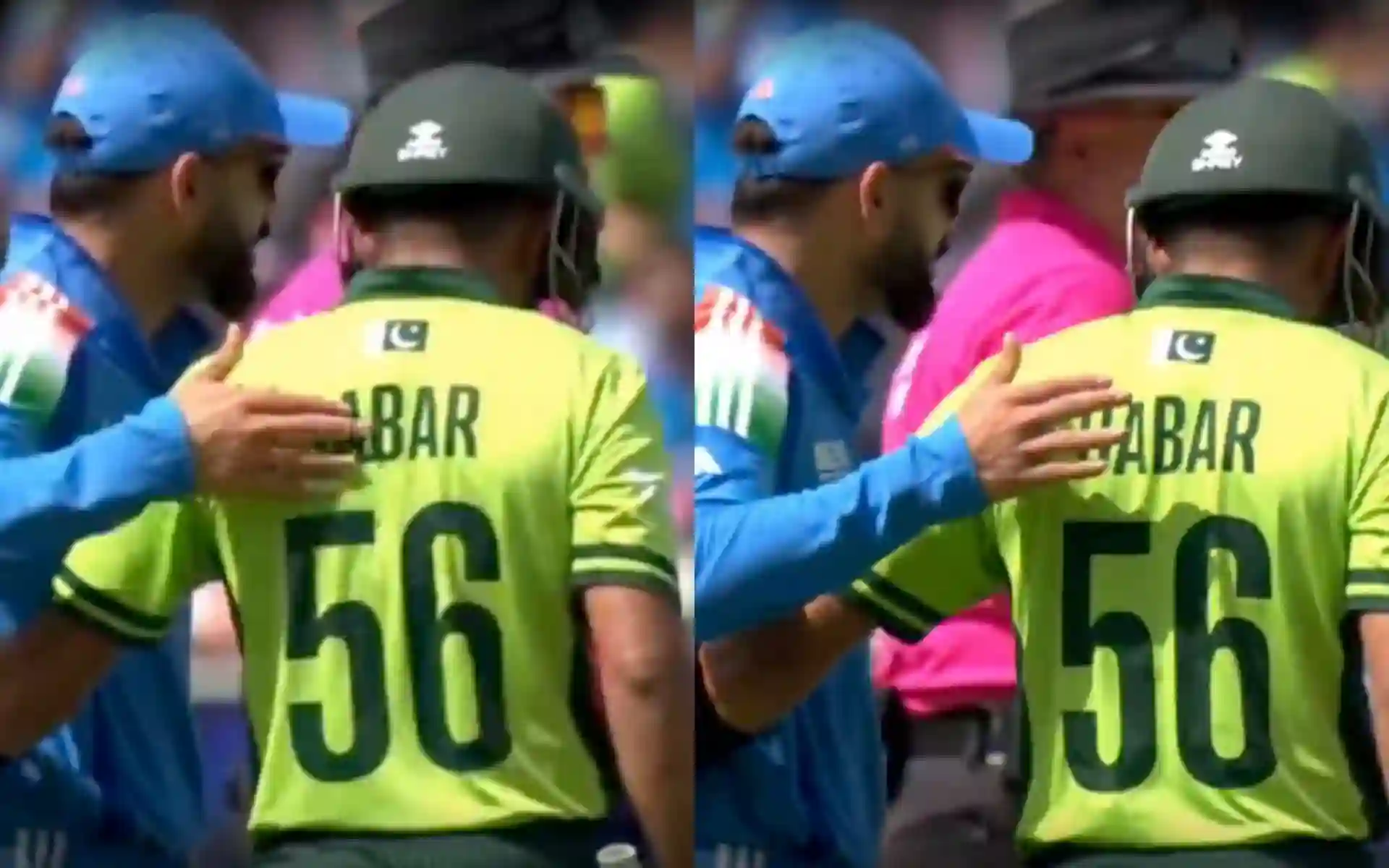 india-national-cricket-team-vs-pakistan-cricket-team-match-scorecard-watch-virat-kohli-showers-brotherly-love-on-babar-azam-with-warm-hug-in-ind-vs-pak