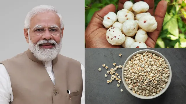 top-10-superfoods-pm-narendra-modi-eats-and-recommends-to-make-healthy-nation-makhana-millets-drumstick-parathas-and-more