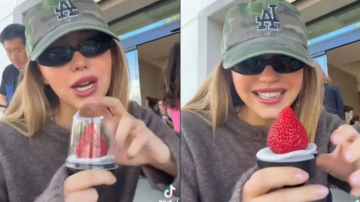 us-woman-buys-rs-1600-strawberry-from-luxury-grocery-store-viral-video-leaves-netizens-shocked