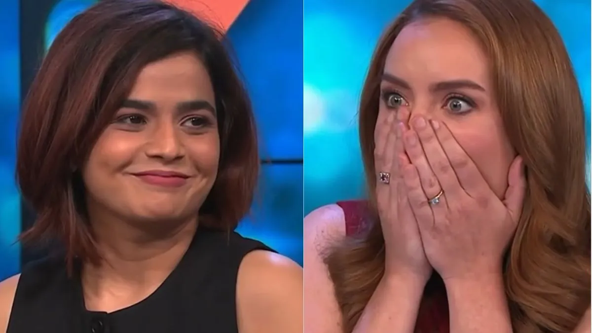 mentalist-suhani-shah-stuns-tv-host-georgie-tunny-by-revealing-her-secret-crush-on-live-show-viral-video