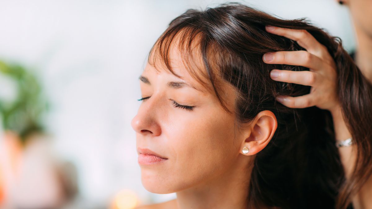 right way to do champi for hair
