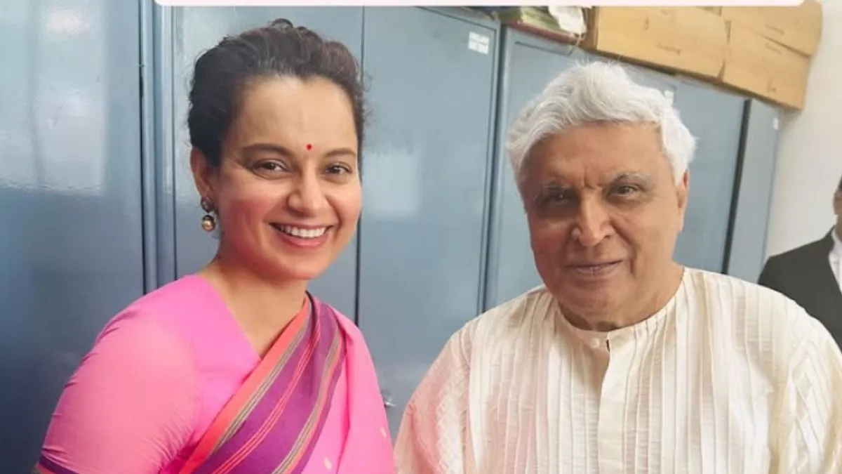 kangana-ranaut-and-javed-akhtar-pose-for-happy-picture-after-resolving-their-legal-matter-through-mediation