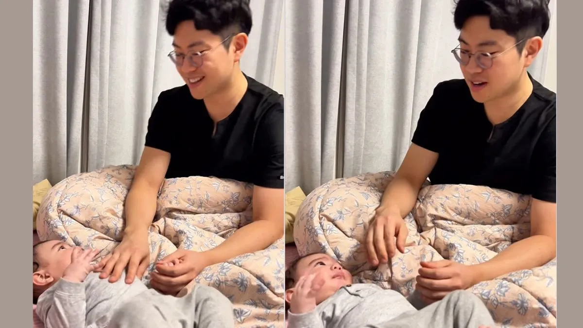heartwarming-video-of-korean-father-singing-hindi-lullaby-chanda-hai-tu-to-his-baby-goes-viral-internet-reacts-with-love