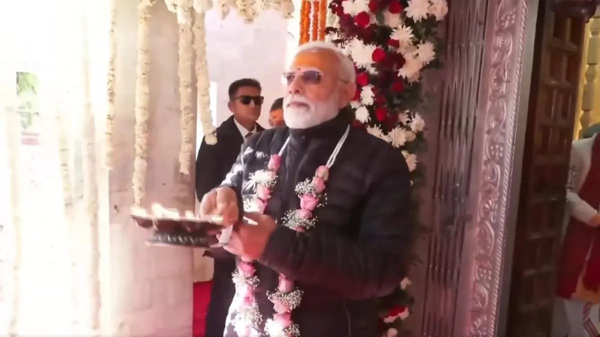 pm-modi-uttarakhand-visit-prime-minister-offers-prayers-at-winter-seat-of-ganga-in-mukhwa-to-flag-off-trek-bike-rally-in-harshil