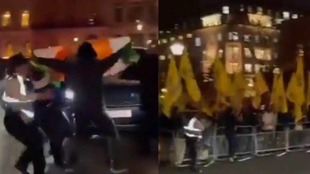 prokhalistan-protestor-disrupts-s-jaishankars-convoy-in-london-tears-indian-flag-in-front-of-eam-watch