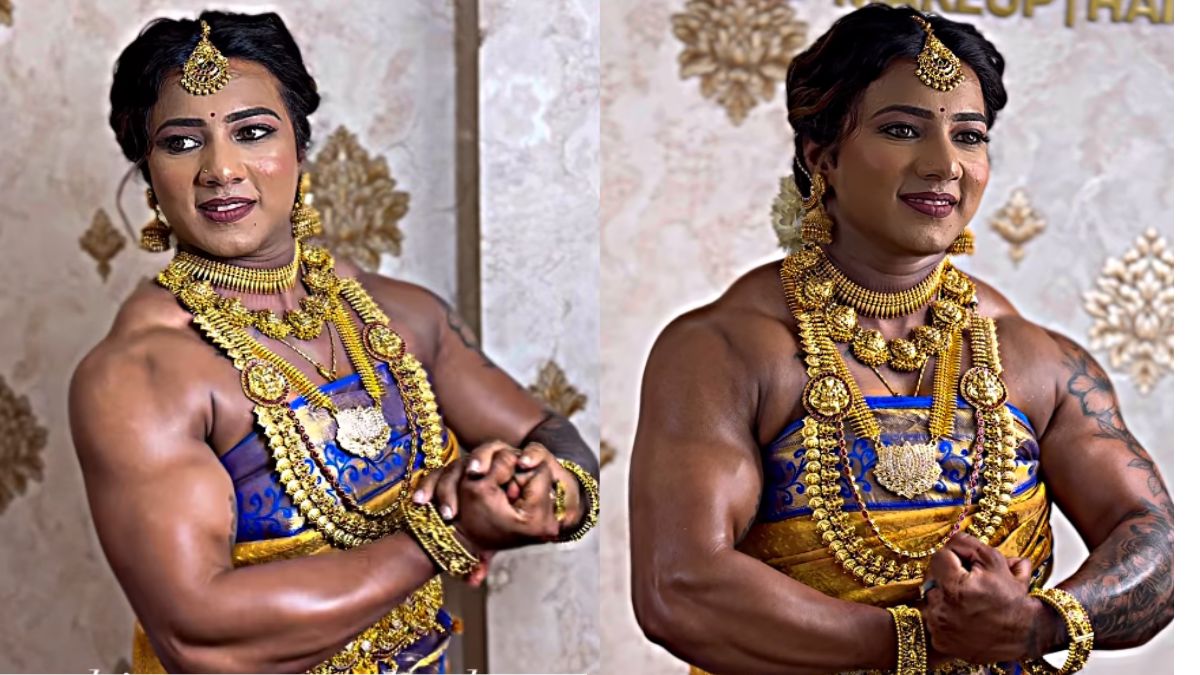 karnatakas-bodybuilder-bride-stuns-in-wedding-attire-viral-video-takes-internet-by-storm