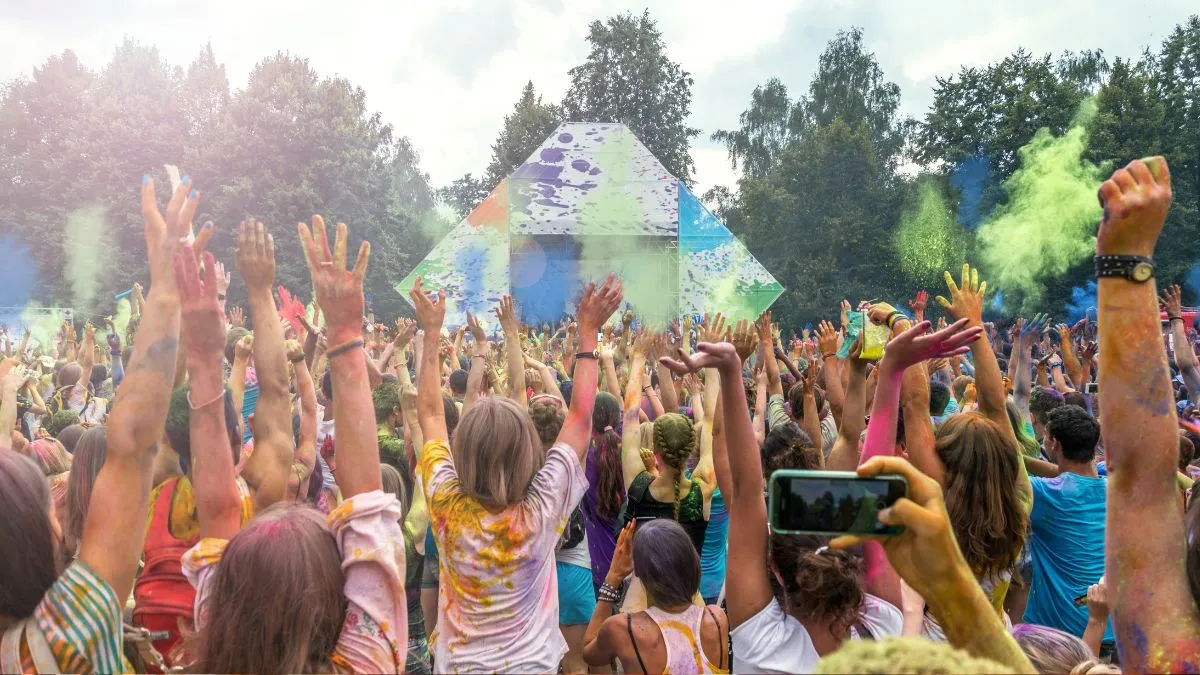 holi festival india 2025 location