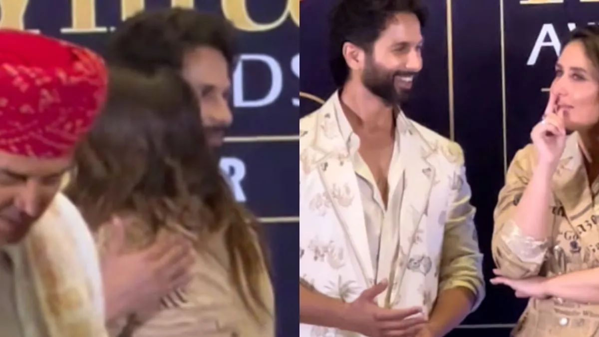 kareena-kapoor-shahid-kapoor-share-a-hug-at-iifa-2025-fans-delighted-with-surprise-reunion-jab-they-met-again
