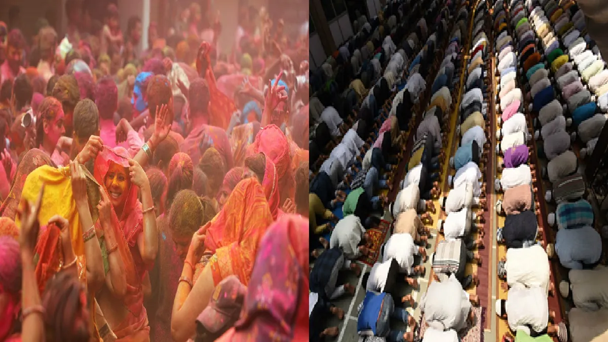 holi-in-darbhanga-dramatic-uturn-of-mayor-after-stir-over-2hour-celebration-pause-for-juma-namaz-ravi-kishan-calls-it-election-drama