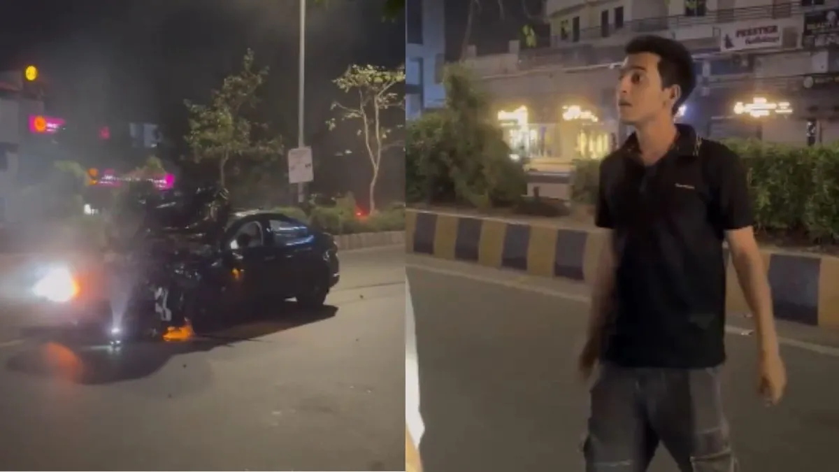 watch-drunk-driver-crashes-in-vadodara-kills-woman-screams-another-round