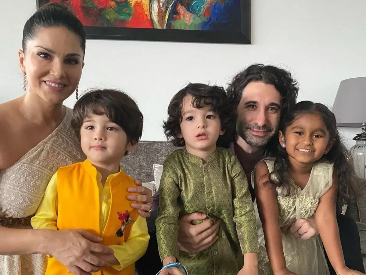 Sunny leone Adopted daughter