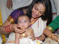 shobana daughter