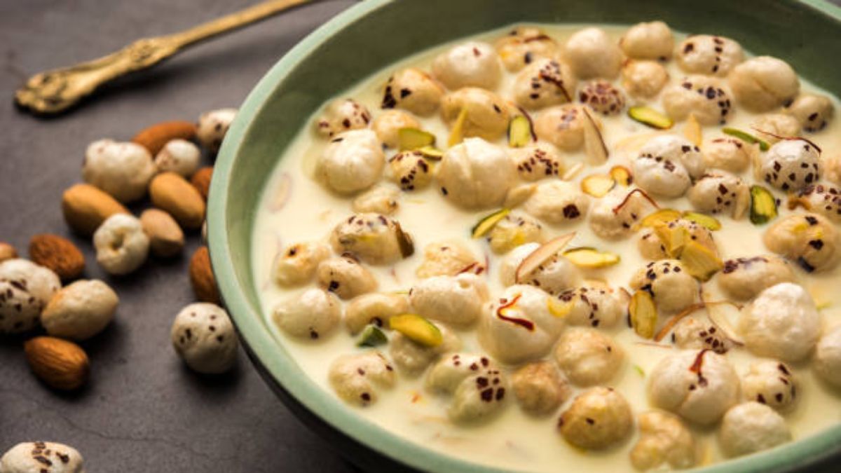 makhana boiled in milk benefits