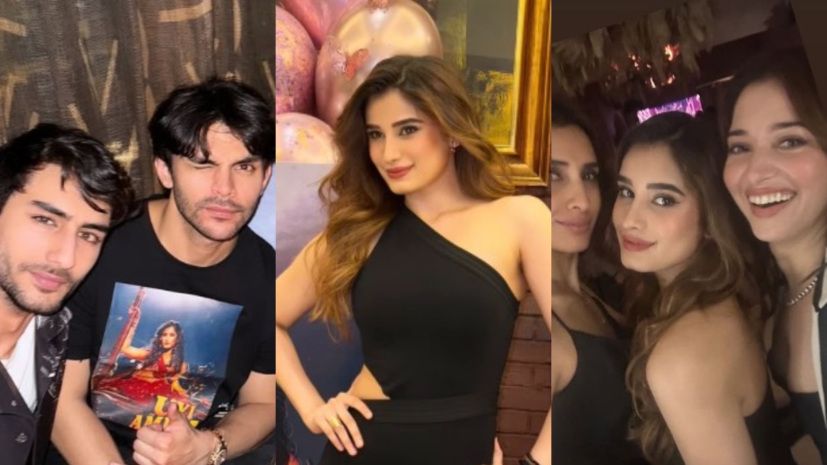 rasha-thadani-dances-to-uyi-amma-ibrahim-ali-khan-tamannaah-bhatia-and-others-join-her-20th-birthday-party-inside-videos