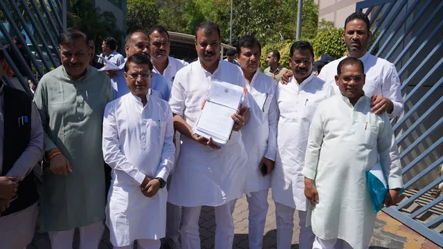 mp-lop-umang-singhar-meets-eow-dg-to-seeks-probe-agiainst-bjp-minister-in-transport-scam-defamation-notice-against-congress-leader