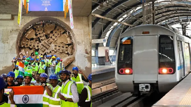 Robin Dmrc Delhi Metro completes tunnelling on Phase 4 deepest underground stretch ...