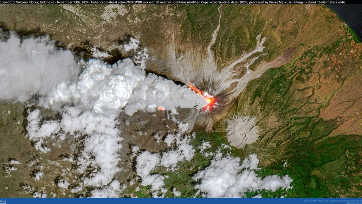 indonesia volcano