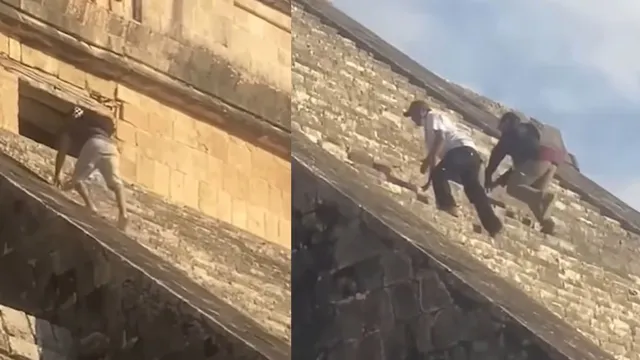 german-tourist-illegally-climbs-mayan-temple-in-mexico-faces-backlash-from-netizens-viral-video