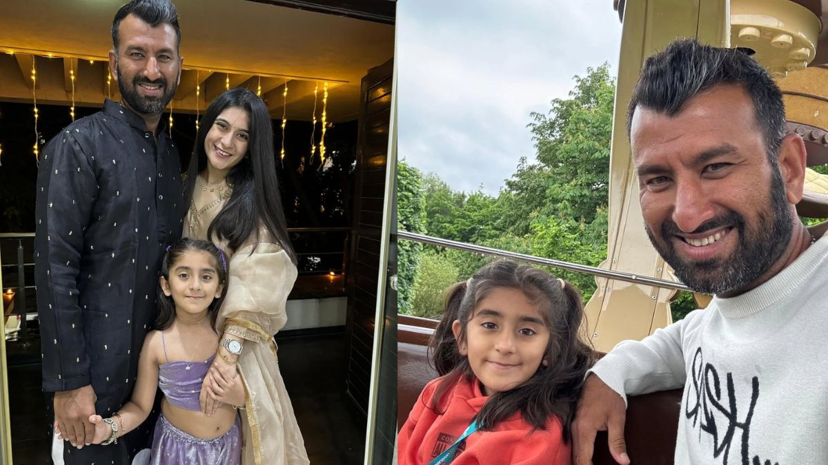 Cheteswar pujara with family