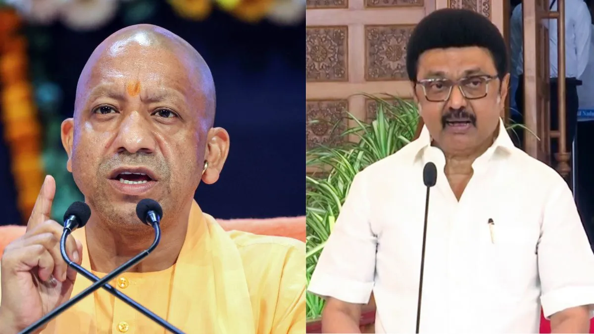 wants-to-lecture-us-on-hate-mk-stalins-retort-to-yogi-adityanaths-remarks-on-three-language-row