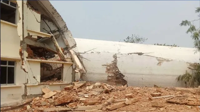 myanmar-earthquake-control-tower-at-naypyitaw-airport-reduced-to-rubbles-flights-diverted-video