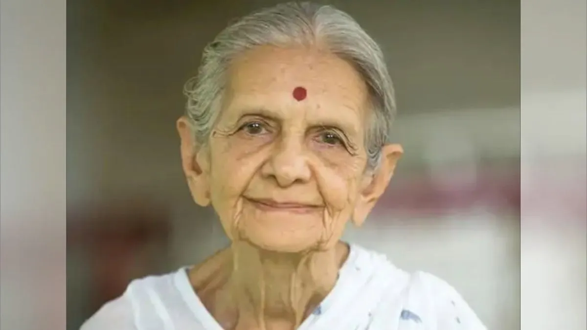 nilamben-parikh-mahatma-gandhis-greatgranddaughter-passes-away-at-92-last-rites-at-veerwal-crematorium