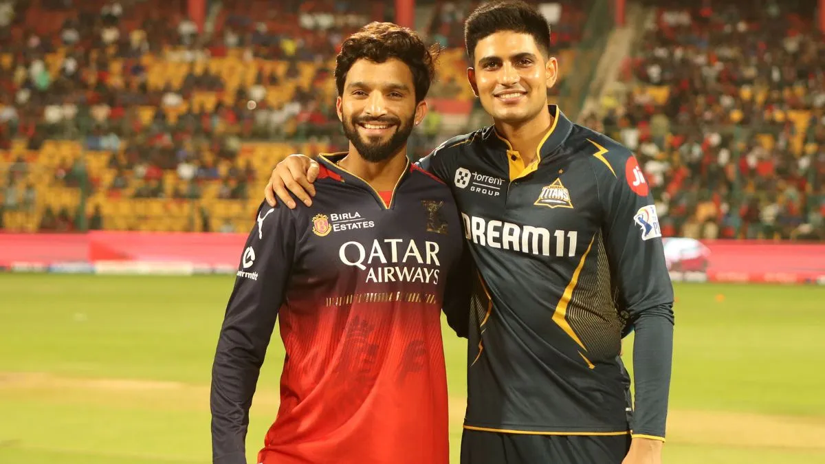 rcb-vs-gt-toss-ipl-2025-gujarat-titans-opt-to-bowl-first-against-bengaluru-kagiso-rabada-misses-out-for-personal-reasons-m-chinnaswamy-stadium