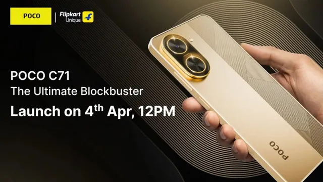 Poco C71 Launched At Rs. 6,499 Ft 120Hz Display And 5,200mAh