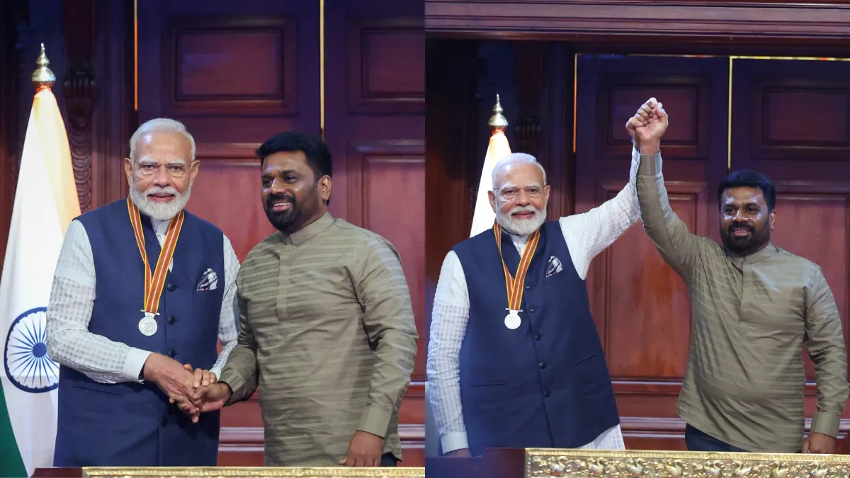 pm-modi-honored-with-sri-lankas-highest-civilian-award-during-colombo-visit-pics
