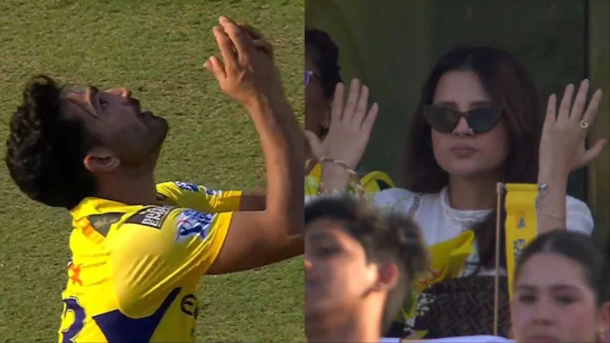 csk-vs-dc-ipl-2025-sakshi-dhonis-reaction-goes-viral-after-mukesh-chaudhary-drops-a-sitter-watch