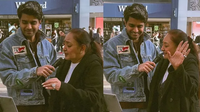 bollywood-magic-in-london-jaspinder-narula-surprises-crowd-with-soulful-halka-halka-suroor-duet-alongside-street-performer-viral-video