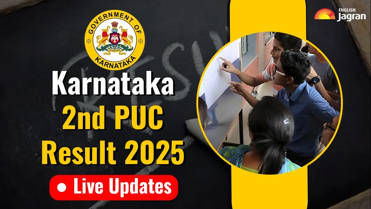 Karnataka 2nd PUC Result 2025 highlights: KSEAB Class 12th Result OUT At karresults.nic.in, Pass Percentage, Category-wise Performance, Toppers List, Direct Link Here
