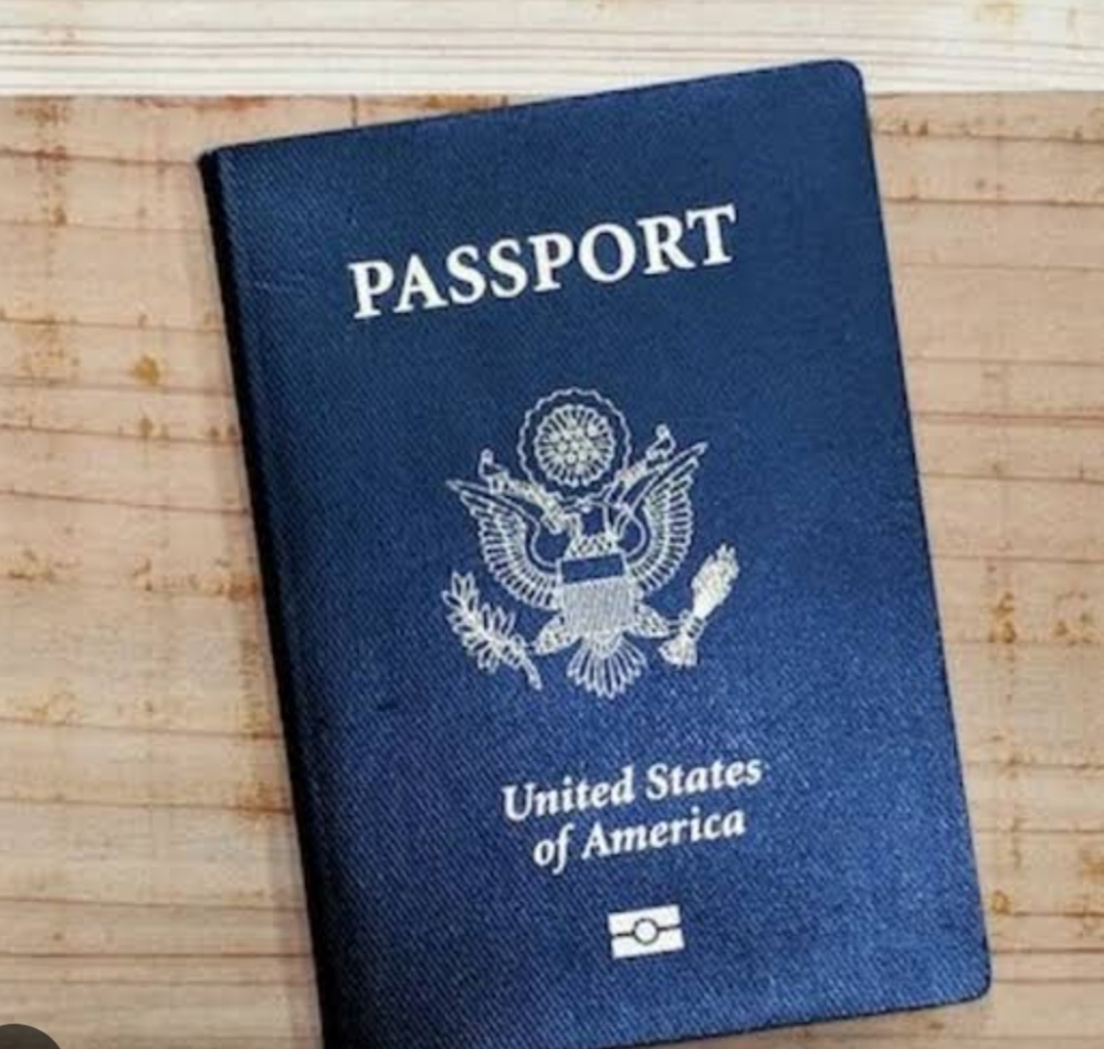 United states of America passport