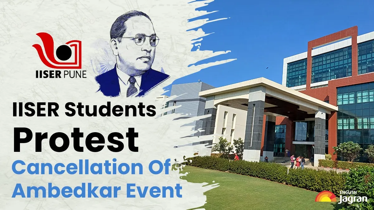 iiser-pune-students-protest-cancellation-of-ambedkar-event-after-right-wing-pressure