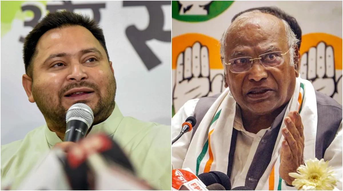 bihar-assembly-elections-kharge-tejashwi-yadav-to-discuss-seat-sharing-between-rjd-and-congress-tomorrow