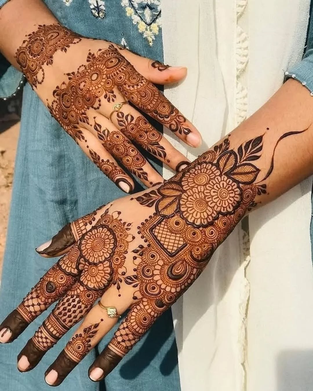 Moroccan Mehndi Design